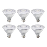 Bulbrite 861768 10W LED PAR30 Light Bulb 2700K Dimmable E26 800 Lumens 120V 6PK