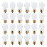 Bulbrite 861946 25W Incandescent A19 Light Bulb 2700K Dimmable E26 240 Lumens 12V 24PK