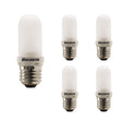 Bulbrite 861991 75W Halogen JDD Light Bulb 2900K Dimmable E26 1000 Lumens 120V 5PK