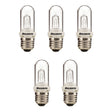 Bulbrite 861993 100W Halogen T8 Light Bulb 2900K Dimmable E26 1400 Lumens 120V 5PK