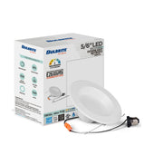 Bulbrite 862651 Bulbrite Pack of (4) 14 Watt Adjustable 5/6" Integrated LED Recessed Downlight with E26 Quick Connect Adapter, 5CCT - 27/30/35/40/50K, 1100 Lumens
