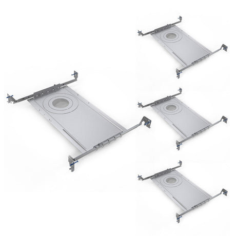 Bulbrite 862660 Bulbrite Pack of (4) 24" Metal Mounting Bracket for 3/4/6" Recessed Downlights