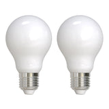 Bulbrite 862688 8.5W LED A19 3000K MILKY FILAMENT FULLY COMPATIBLE DIMMING-2PK