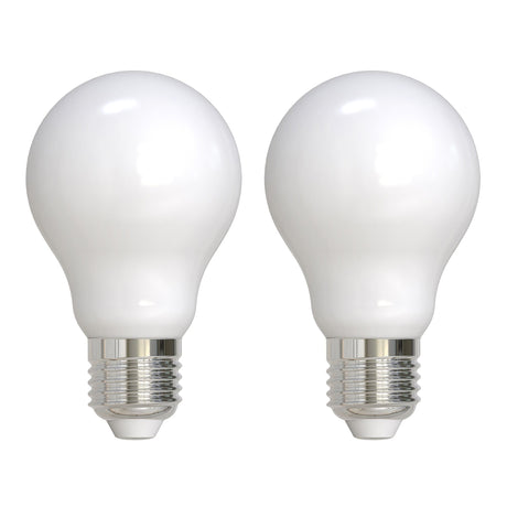 Bulbrite 862688 8.5W LED A19 3000K MILKY FILAMENT FULLY COMPATIBLE DIMMING-2PK