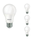 Bulbrite 862729 Bulbrite Pack of (4) 11 Watt Dimmable Frost A19 LED Light Bulbs with Medium (E26) Base, 3000K Soft White Light, 1100 Lumens