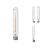 Bulbrite 862771 5W LED T9 Light Bulb 2700K Dimmable E26 300 Lumens 120V 4PK