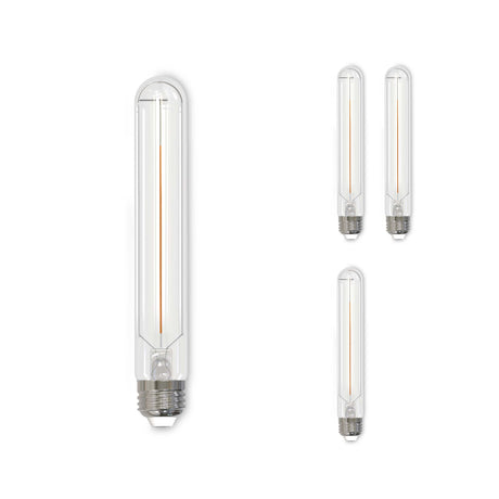 Bulbrite 862771 5W LED T9 Light Bulb 2700K Dimmable E26 300 Lumens 120V 4PK