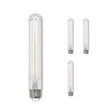 Bulbrite 862772 5W LED T9 Light Bulb 3000K Dimmable E26 300 Lumens 120V 4PK