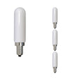 Bulbrite 862853 Bulbrite LED Filament Pack of (4) 4.5 Watt Dimmable T6 Light Bulbs with a Milky Finish and Candelabra (E12) Base - 2700K (Warm White Light), 400 Lumens