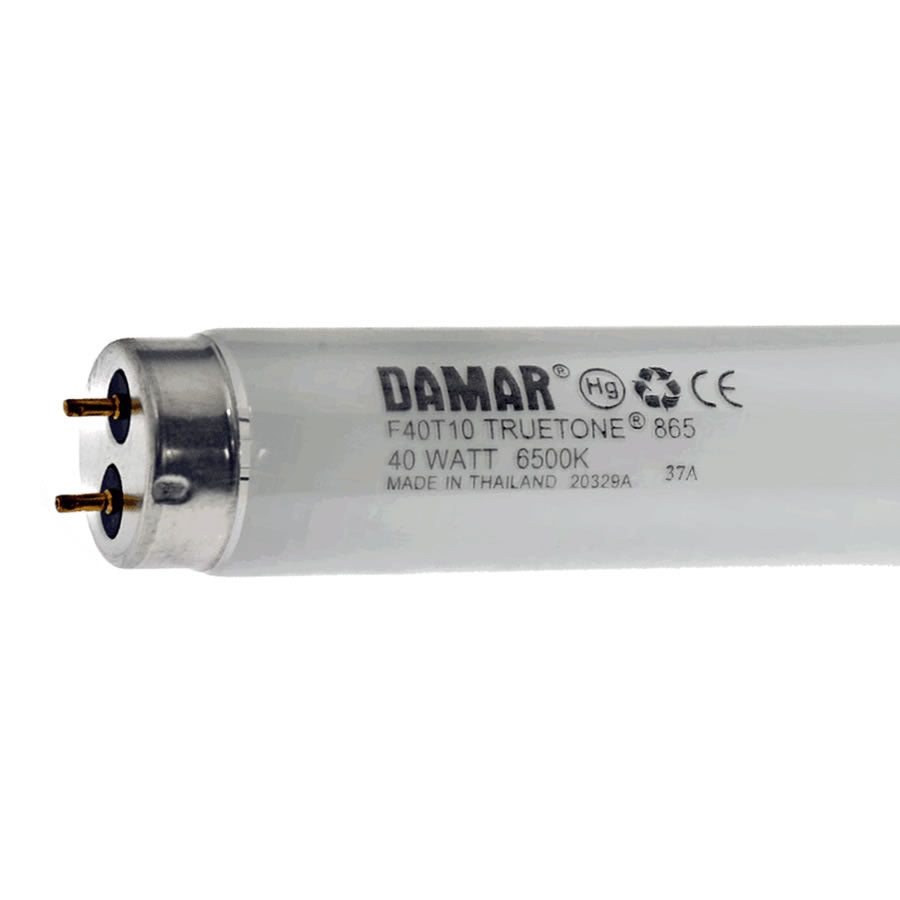 Damar 20329A F40T10/865 40W T10 Fluorescent Tube 6500K G13 Bi-Pin Base