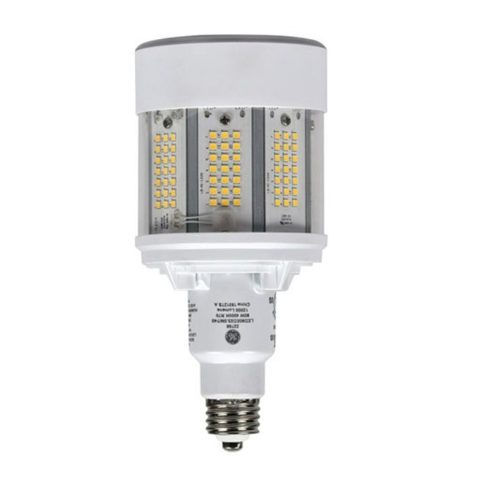 GE 22676 LED80ED23.5/750 80W LED Corn Cob Lamp 5000K EX39 Base 120-277V