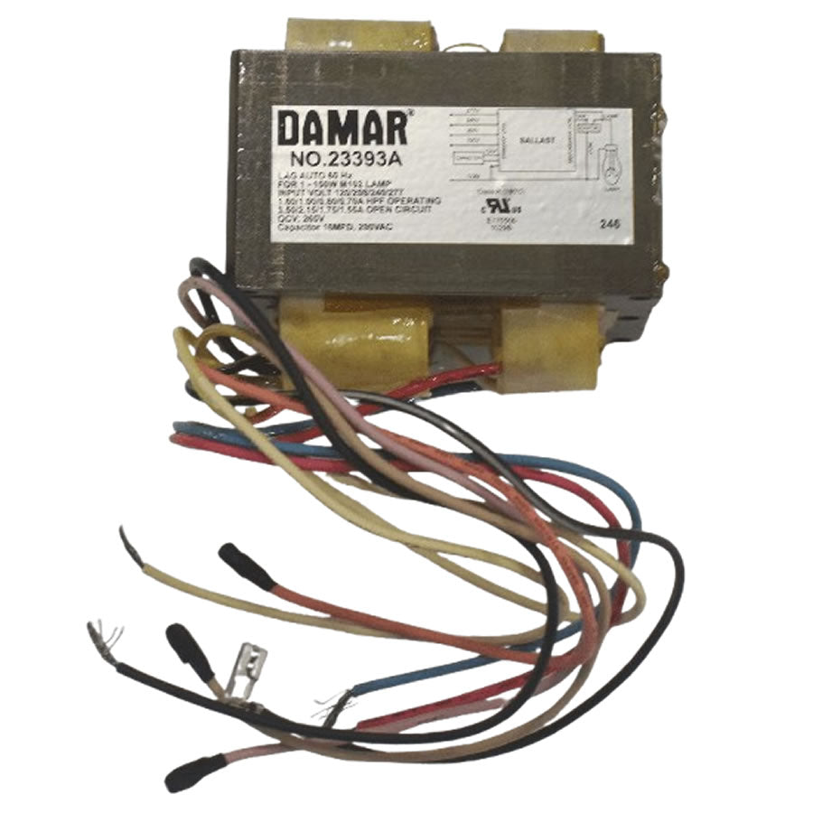 Damar 23393A 150WMH/PS Quad Metal Halide Pulse Start Ballast Kit 120/208/240/277V