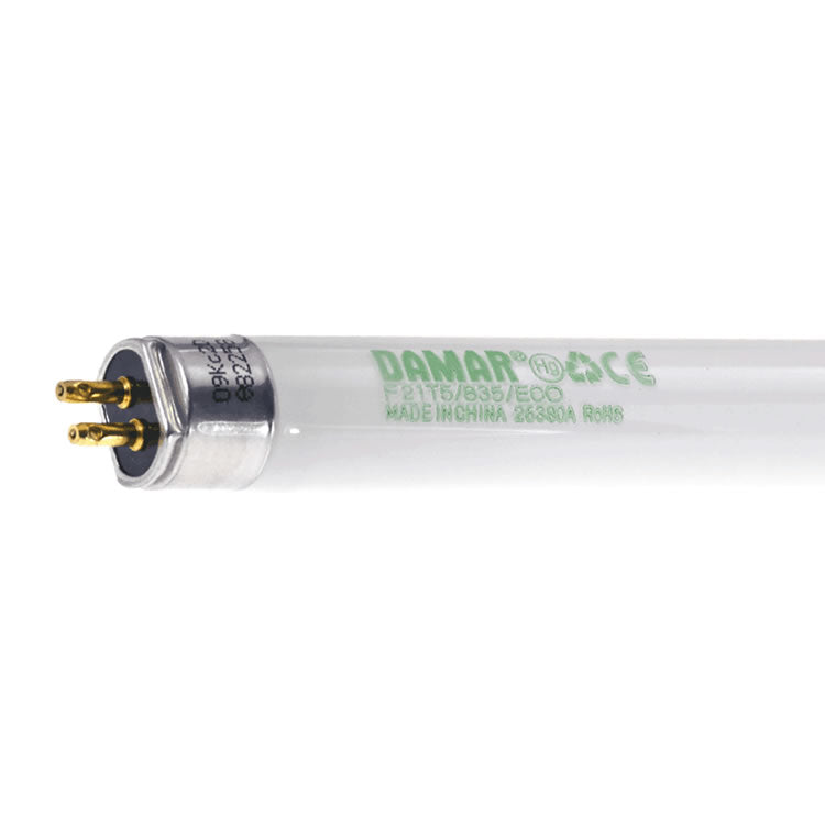 Damar 26380A F21T5/835/ECO 21W T5 Fluorescent Tube 3500K G5 Bi-Pin Base