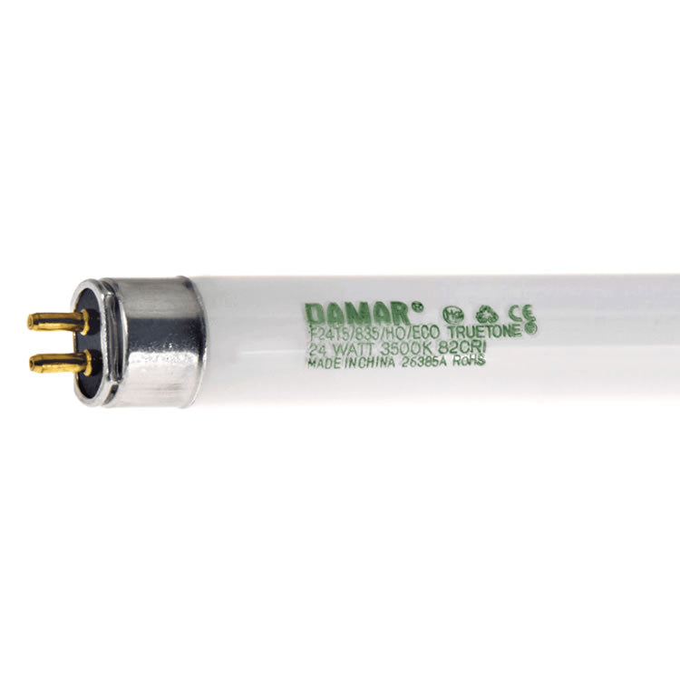 Damar 26385A F24T5/835/ECO 24W T5 Fluorescent Tube 3500K G5 Bi-Pin Base