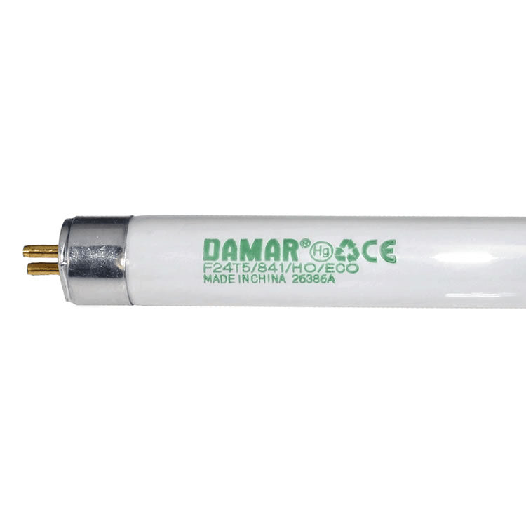 Damar 26386A F24T5/841/ECO 24W T5 Fluorescent Tube 4100K G5 Bi-Pin Base