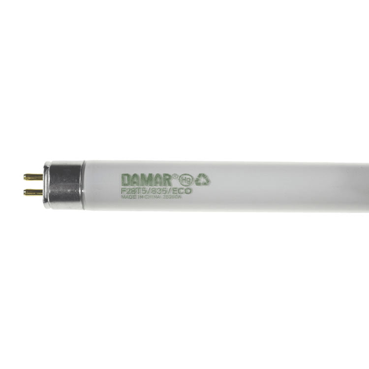 Damar 26390A F28T5/835/ECO 28W T5 Fluorescent Tube 3500K G5 Bi-Pin Base