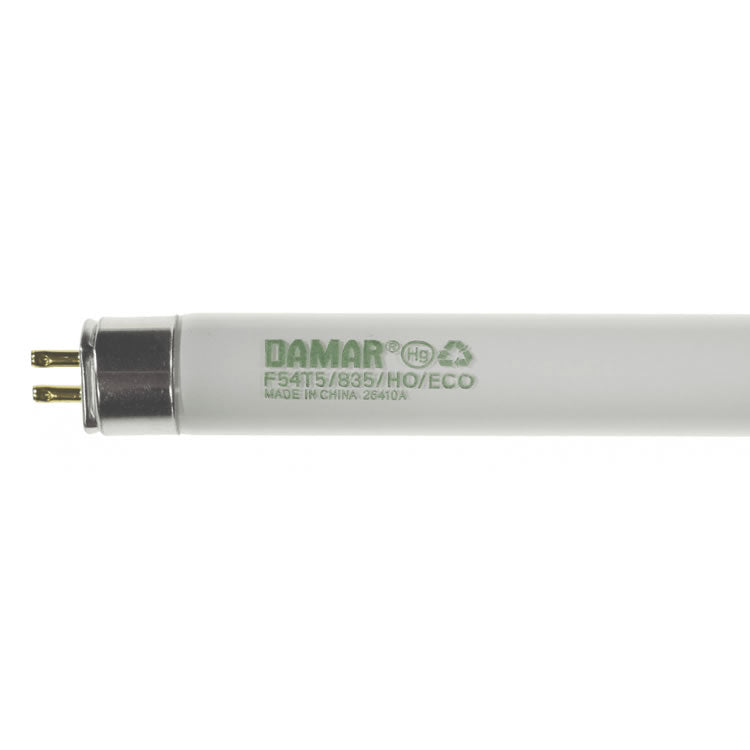 Damar 26410A F54T5/835/HO/ECO 54W T5 Fluorescent Tube 3500K G5 Bi-Pin Base