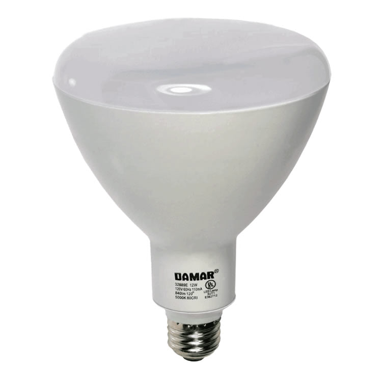 Damar 32889E LED12BR40/5K/D 12W BR40 LED 5000K E26 Base 120V