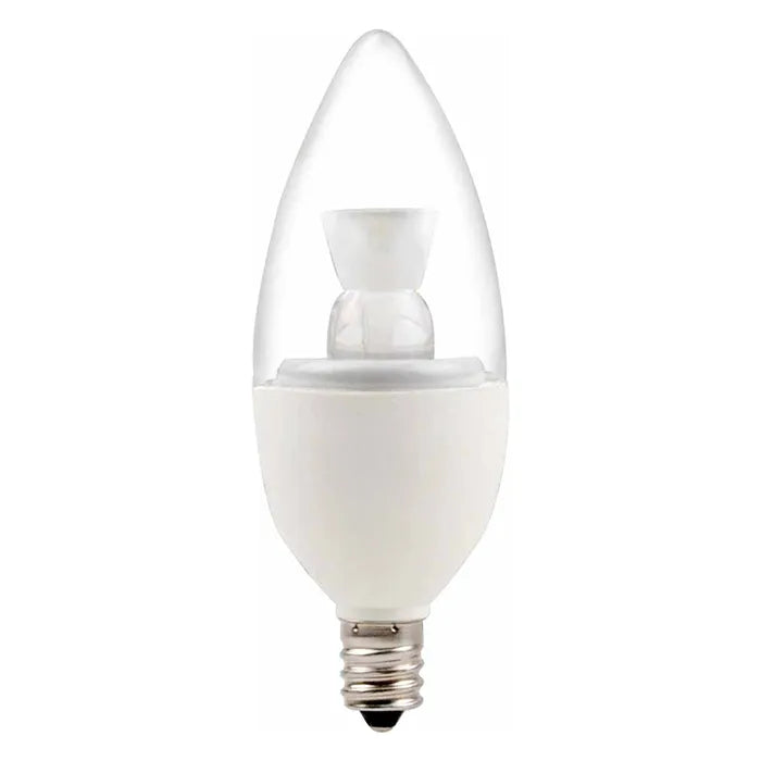 NaturaLED 4563 LED4.5CAB/32L/E12/830 5W B11 LED Chandelier Bulb 3000K E12 Base 120V