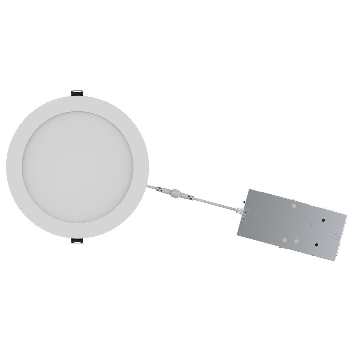 LEDone PL0200 LOC-8RDUT-22W MCCT(27/30/35/40/50)D 22W 8-Inch LED Ultra Thin Round Downlight 2700K/3000K/3500K/4000K/5000K 120-277V