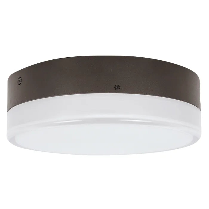 NaturaLED 7670 FX10RCM29SW/9CCT3/DB 14/22/29W LED 10" Round Canopy Fixture Bronze Finish 30K/40K/50K 120-277V