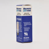 Bulbrite 861528 Bulbrite Pack of (2) 4.5 Watt Dimmable Frost Mini T4 Mini-Candelabra (E11) LED Bulb - 340 Lumens, 2700K, and 80 CRI