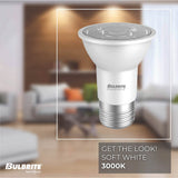 Bulbrite 862950 6W LED PAR16 3000K FLOOD DIMMABLE 80CRI 120V-4PK