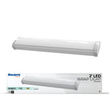 Bulbrite 773500 2 ft. 3000K LED Dimmable Wraparound Light (120-277v), 2200 Lumens, White Finish