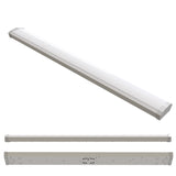 Bulbrite 773503 4 ft. Integrated 5 Color Selectable LED Dimmable Wraparound Light (120-277v), 5300 Lumens, White Finish