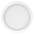Bulbrite 773603 5" Round 10.3-Watt 5 Color Selectable LED Flush Mount Light, 850 Lumens, White Finish
