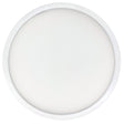 Bulbrite 773607 7" Round 10.3-Watt 5 Color Selectable LED Flush Mount Light, 1150 Lumens, White Finish