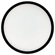 Bulbrite 773609 9" Round 17-Watt 3000K LED Flush Mount Light, 1400 Lumens, Black Finish
