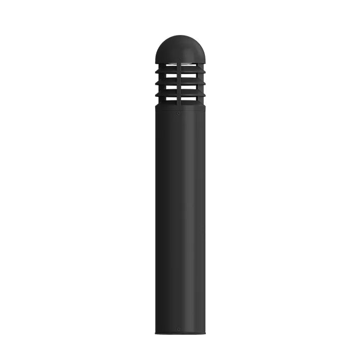 NaturaLED 7743 FX5.5BLD18SW/32RLO/8CCT3/BK 10/15/18W 5.5x32-Inch Bollard Fixture Black Finish 3000K/4000K/5000K 120-277V