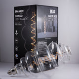 Bulbrite 776304 Bulbrite LED Grand Spiral Filament Beehive Shaped Light Bulb, 60 Watt Equivalent, Medium Base (E26),2200K, Clear