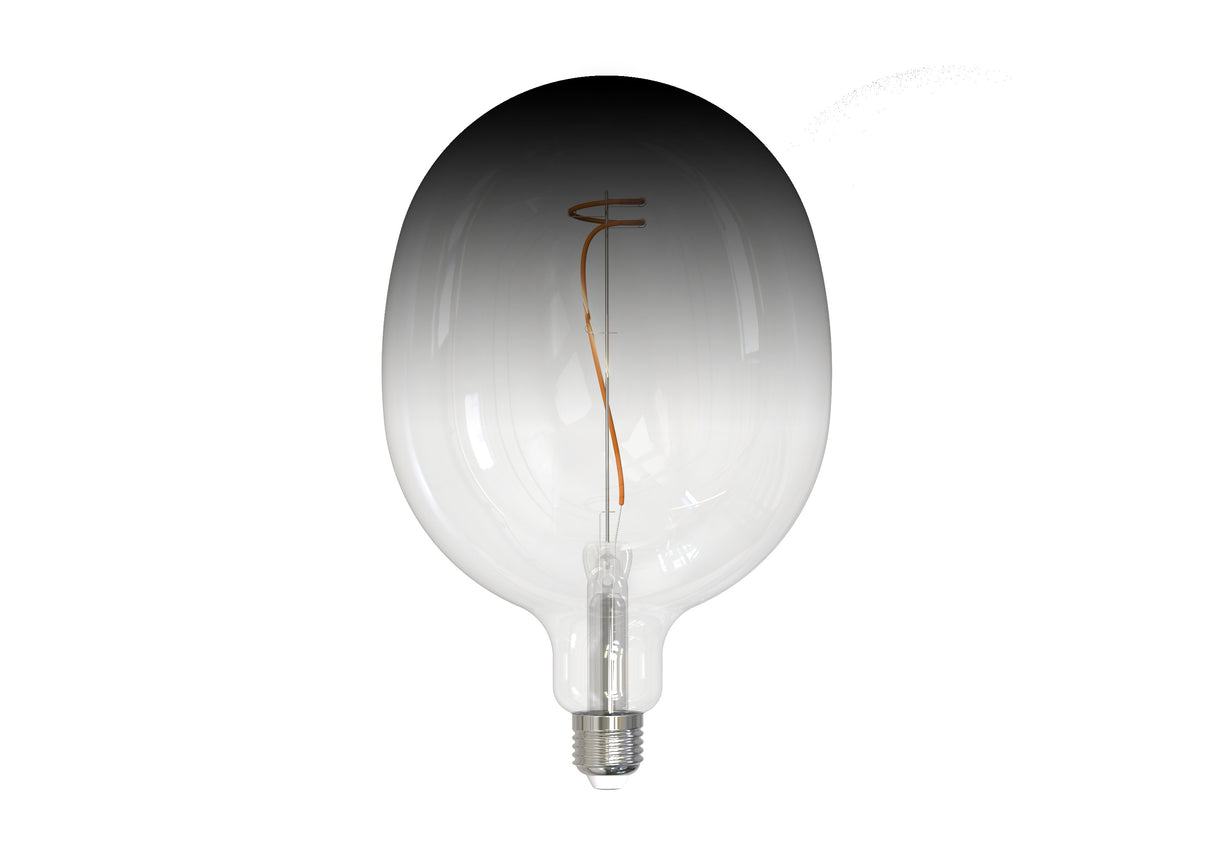 Bulbrite 776321 Bulbrite Gradient 4.5 Watt C53 LED Filament Light Bulb with a Clear/Smoke Finish and Medium Screw (E26) Base - 3000K, 200 Lumens