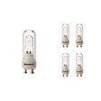 Bulbrite 860642 Bulbrite Pack of (5) 35 Watt Dimmable Clear Double Envelope DJD Twist & Lock Bi-Pin (GU10) Halogen Bulb