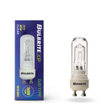 Bulbrite 860643 Bulbrite Halogen Pack of (5) 120-Volt Clear Double Envelope DJD Type Tubular Light Bulbs with Twist-and-Lock (GU10) Bi-Pin Base, 50-Watt, 2900K (Soft White Light)