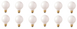 Bulbrite 861118 25W G30 GLOBE WHITE E26 125V-12PK