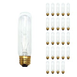 Bulbrite 861273 60W T10 TUBULAR CLEAR E26 130V-25PK