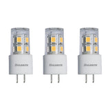 Bulbrite 861510 Bulbrite LED Pack of (3) 12-Volt JC Specialty Mini Bulbs with G4 (Bi-Pin) Base, 2 Watt, 3000K (Soft White Light)