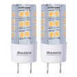 Bulbrite 861512 Bulbrite LED Pack of (3) 120-Volt T6 Specialty Mini Bulbs with GY8 (Bi-Pin) Base, 4.5 Watt, 3000K (Soft White Light)