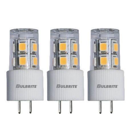 Bulbrite 861521 2W LED G4 CLEAR 2700K 12V-3PK