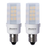 Bulbrite 861531 4.5W LED E12 FROST 2700K 120V DIMMABLE-2PK