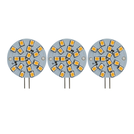Bulbrite 861542 3W LED G4 WAFER 3000K 12V-3PK