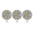 Bulbrite 861543 3W LED G4 Light Bulb 2700K Dimmable G4 280 Lumens 12V 3PK