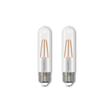 Bulbrite 861575 5W LED T9 Light Bulb 2700K Dimmable E26 400 Lumens 120V 2PK