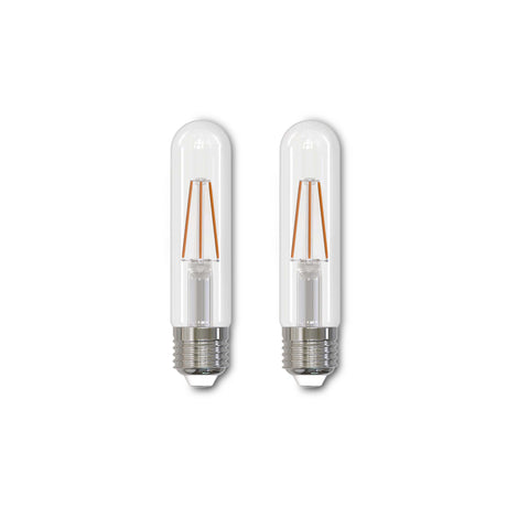Bulbrite 861575 5W LED T9 Light Bulb 2700K Dimmable E26 400 Lumens 120V 2PK