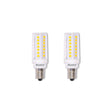 Bulbrite 861602 5W LED T6 Light Bulb 2700K Dimmable E12 550 Lumens 120V 2PK