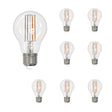 Bulbrite 861628 7W LED A19 Light Bulb 4000K Dimmable E26 800 Lumens 120V 8PK