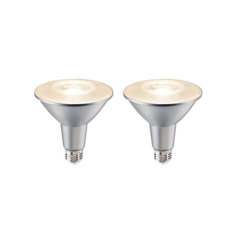 Bulbrite 861792 15W LED PAR38 Light Bulb 2700K Dimmable E26 1200 Lumens 120V 2PK